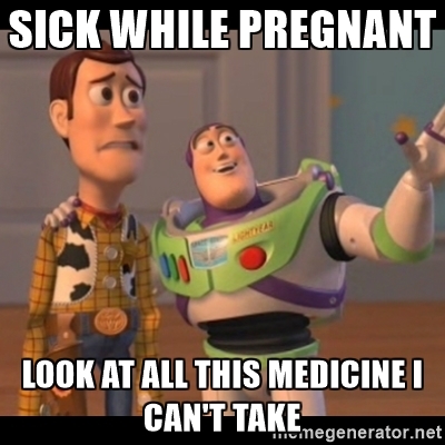 pregnancy sick meme